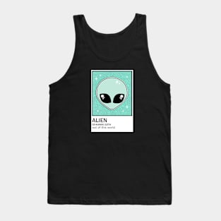 Kawaii Alien Tank Top